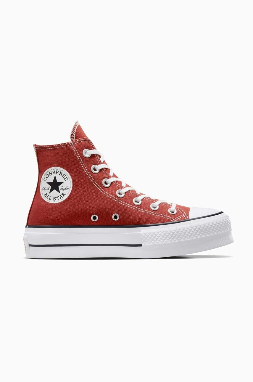 Converse Високи кецове Chuck Taylor All Star Lift в червено A06896C - Pepit.bg