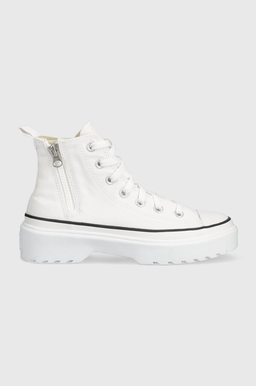 Converse Високи кецове Chuck Taylor AS Lugged Lift в бяло - Pepit.bg