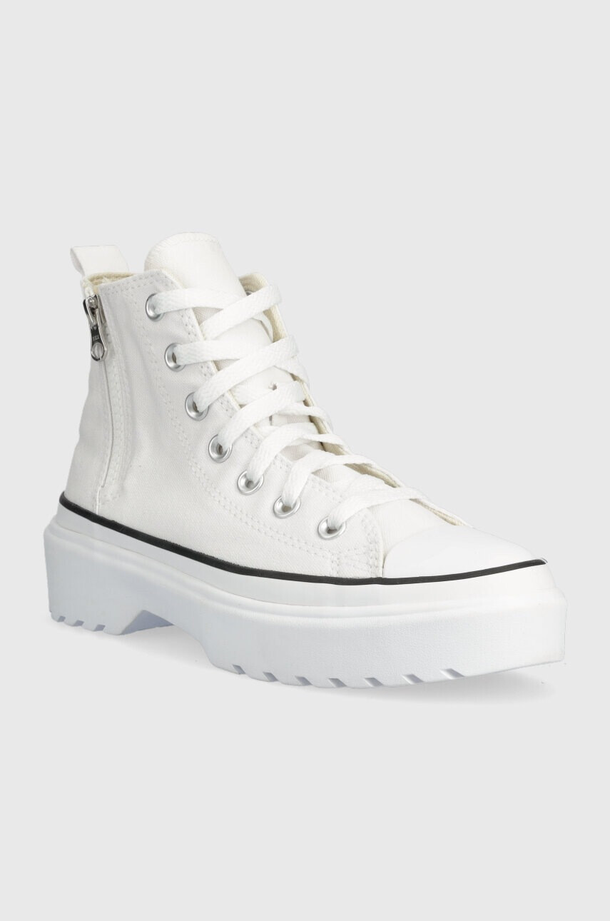 Converse Високи кецове Chuck Taylor AS Lugged Lift в бяло - Pepit.bg