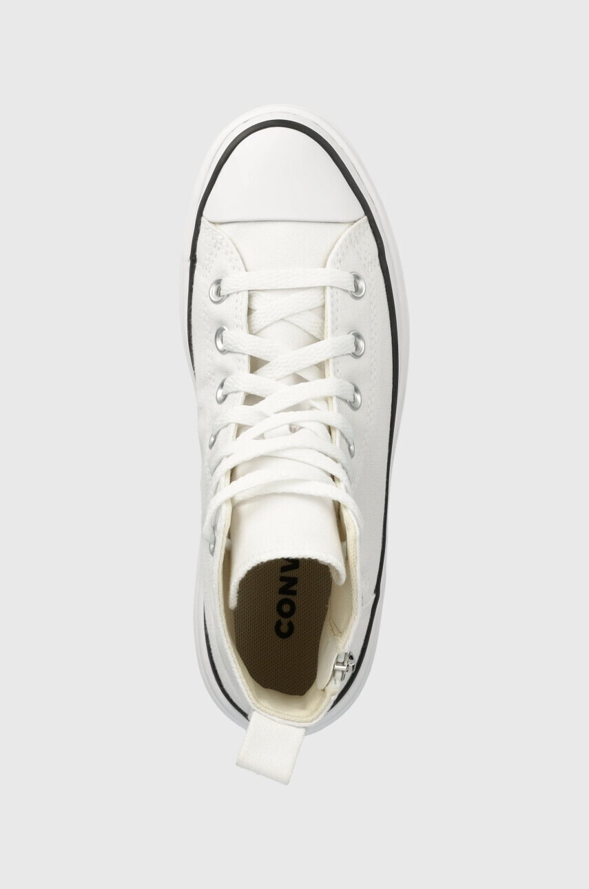 Converse Високи кецове Chuck Taylor AS Lugged Lift в бяло - Pepit.bg