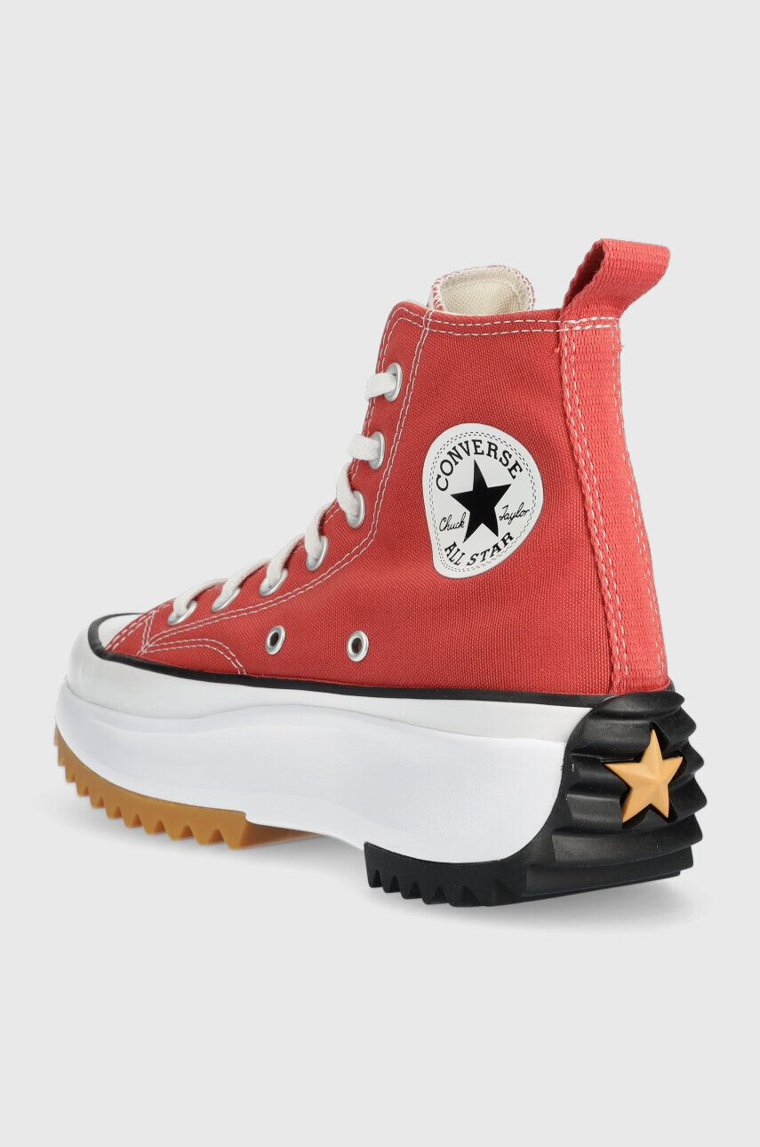 Converse Високи кецове Run Star Hike HI в червено A05136C - Pepit.bg