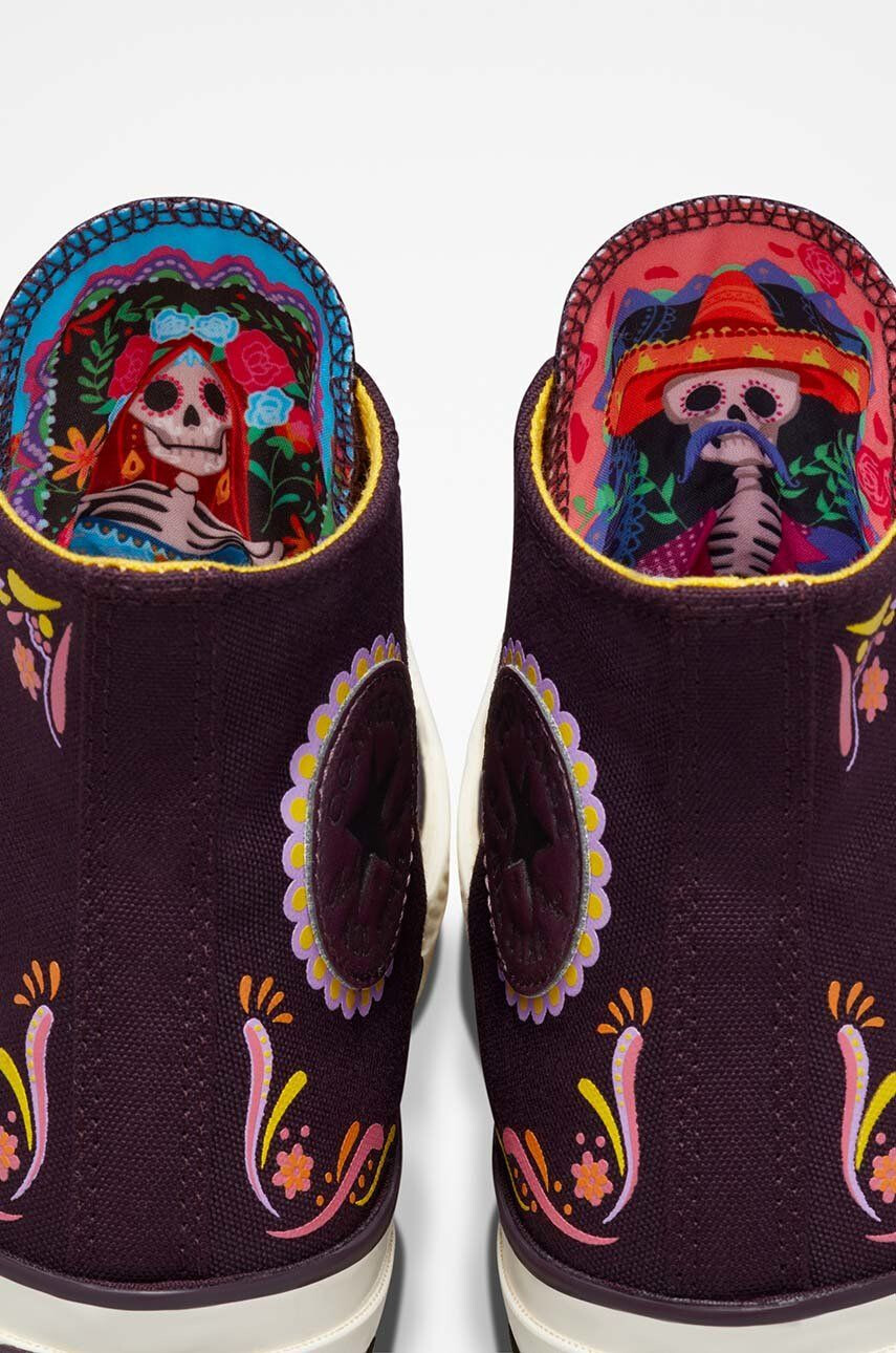 Converse Високи кецове X Dia De Muertos в черно - Pepit.bg