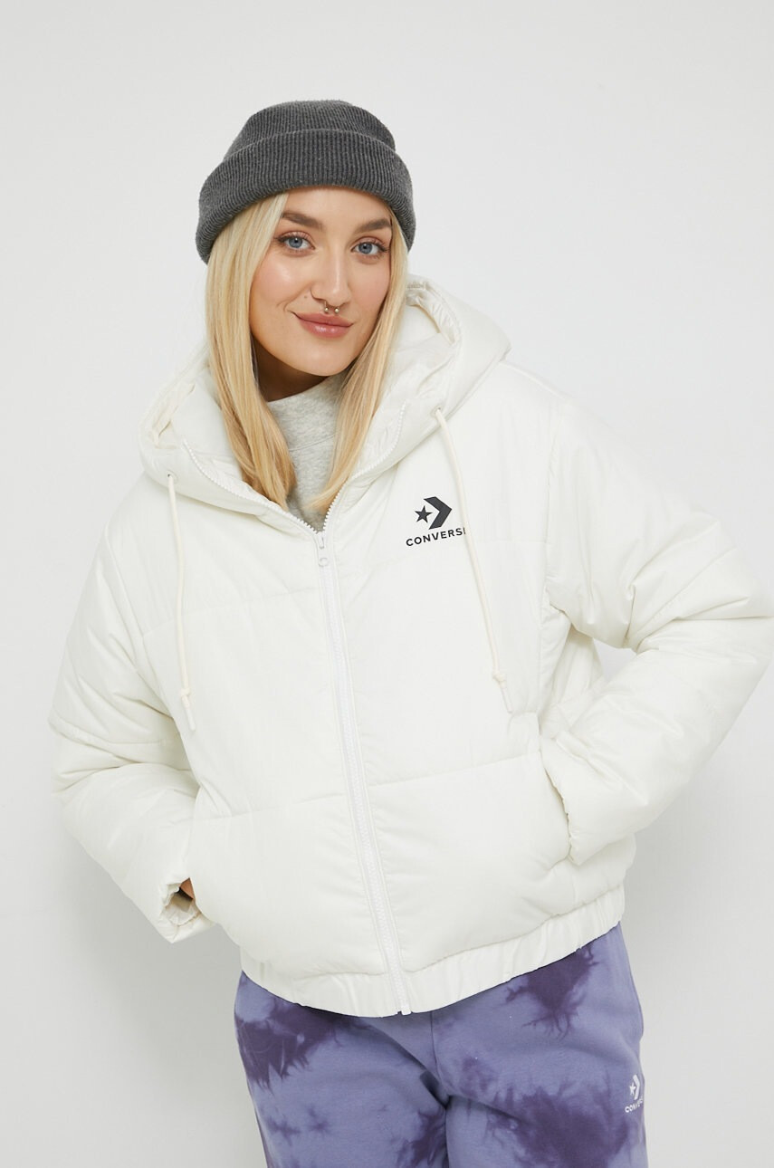 Converse Яке в бежово със зимна изолация - Pepit.bg