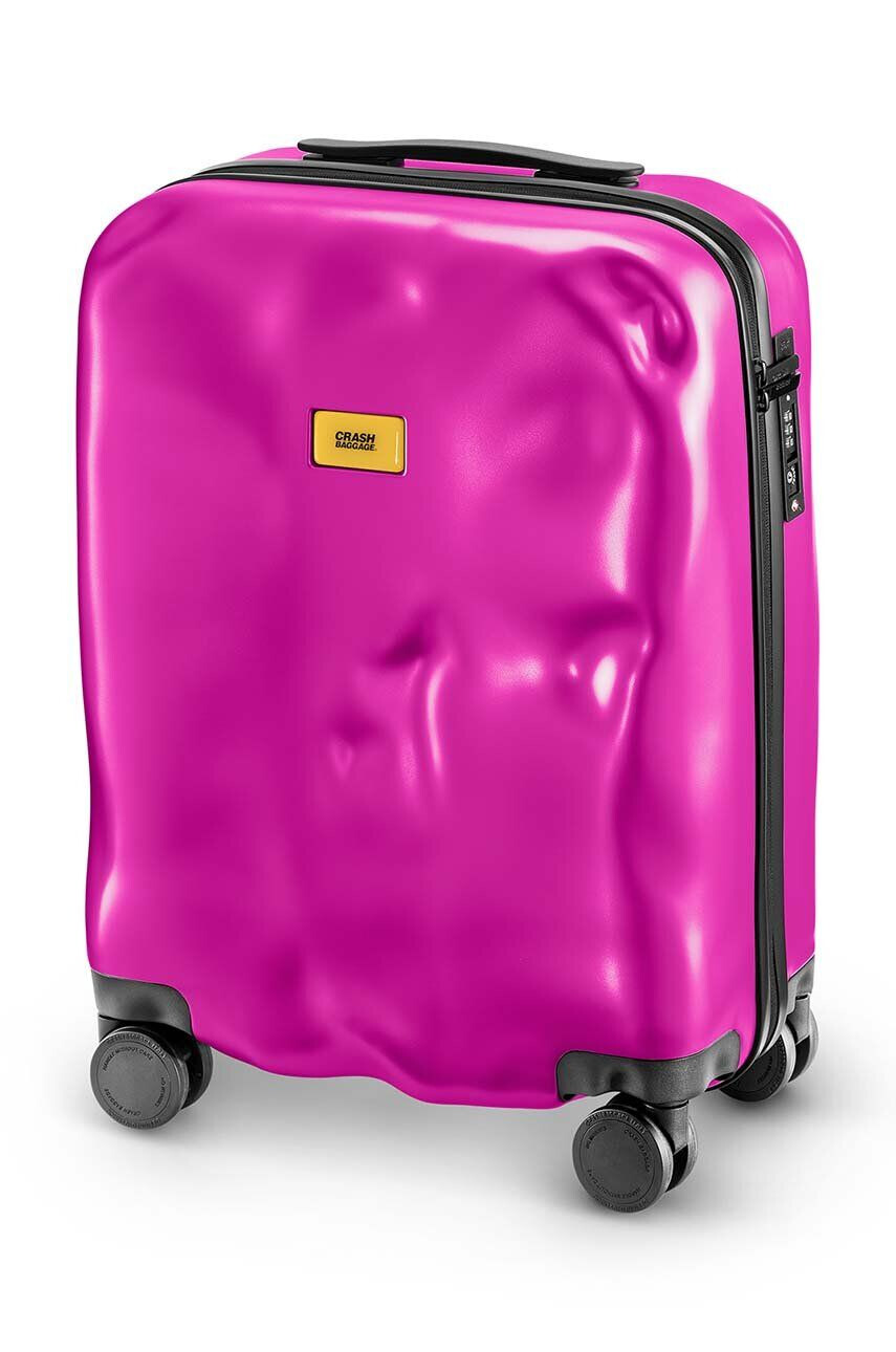 Crash Baggage Куфар ICON Small Size в розово - Pepit.bg