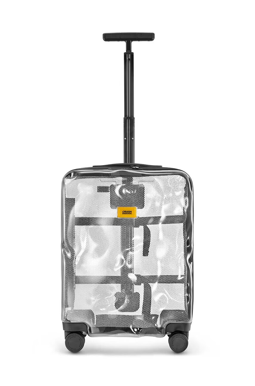Crash Baggage Куфар SHARE Small Size в прозрачен цвят - Pepit.bg