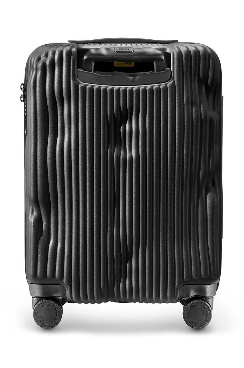 Crash Baggage Куфар STRIPE Small Size в черно - Pepit.bg