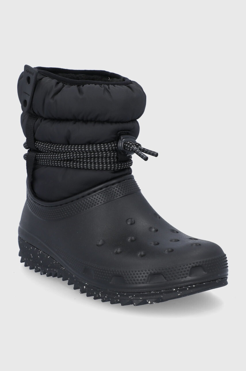 Crocs Апрески Classic Neo Puff Luxe Boot в черно 207312 - Pepit.bg