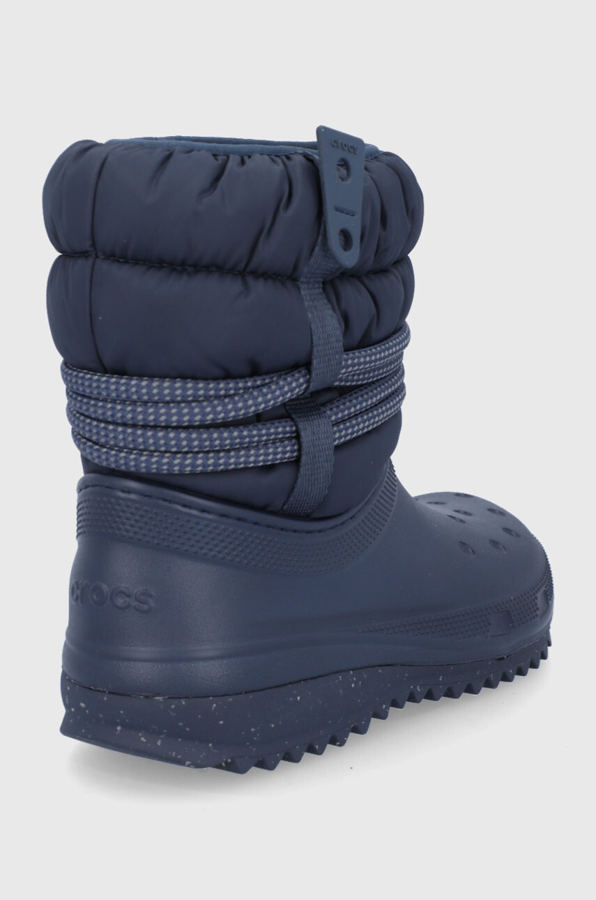 Crocs Апрески Classic Neo Puff Luxe Boot в тъмносиньо 207312 - Pepit.bg