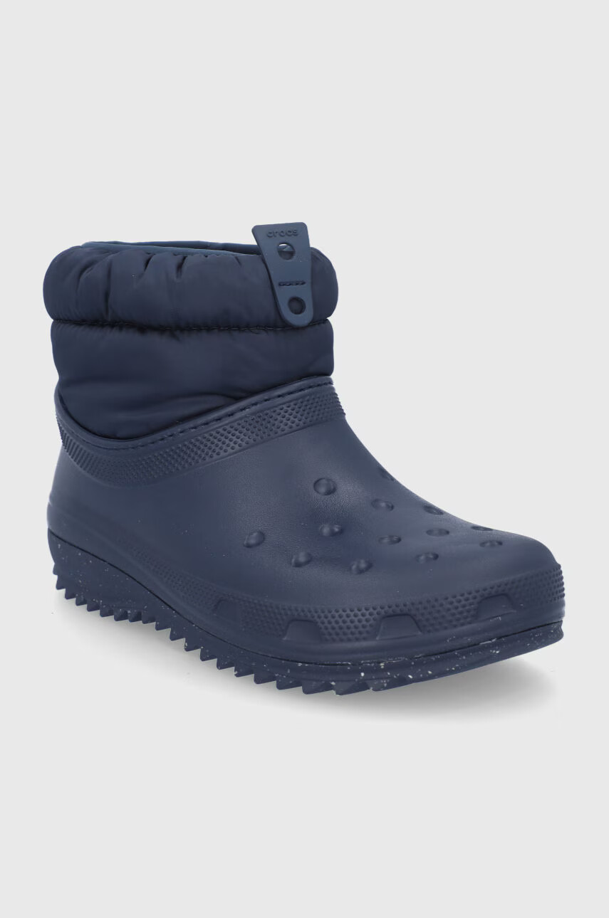 Crocs Апрески Classic Neo Puff Shorty Boot в тъмносиньо 207311 - Pepit.bg