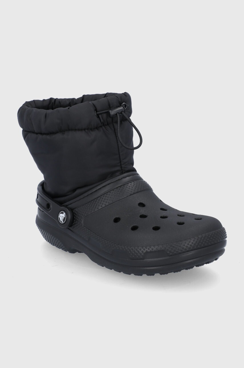 Crocs Апрески Classic Lined Neo Puff Boot в черно 206630 - Pepit.bg
