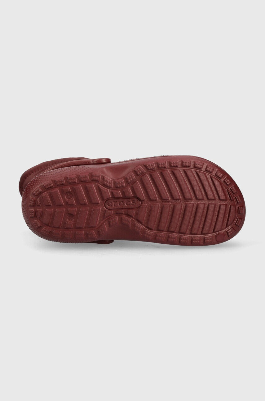 Crocs Апрески Classic Lined Neo Puff Boot в бордо 206630 - Pepit.bg