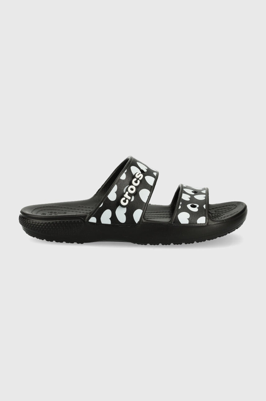 Crocs Чехли в черно - Pepit.bg