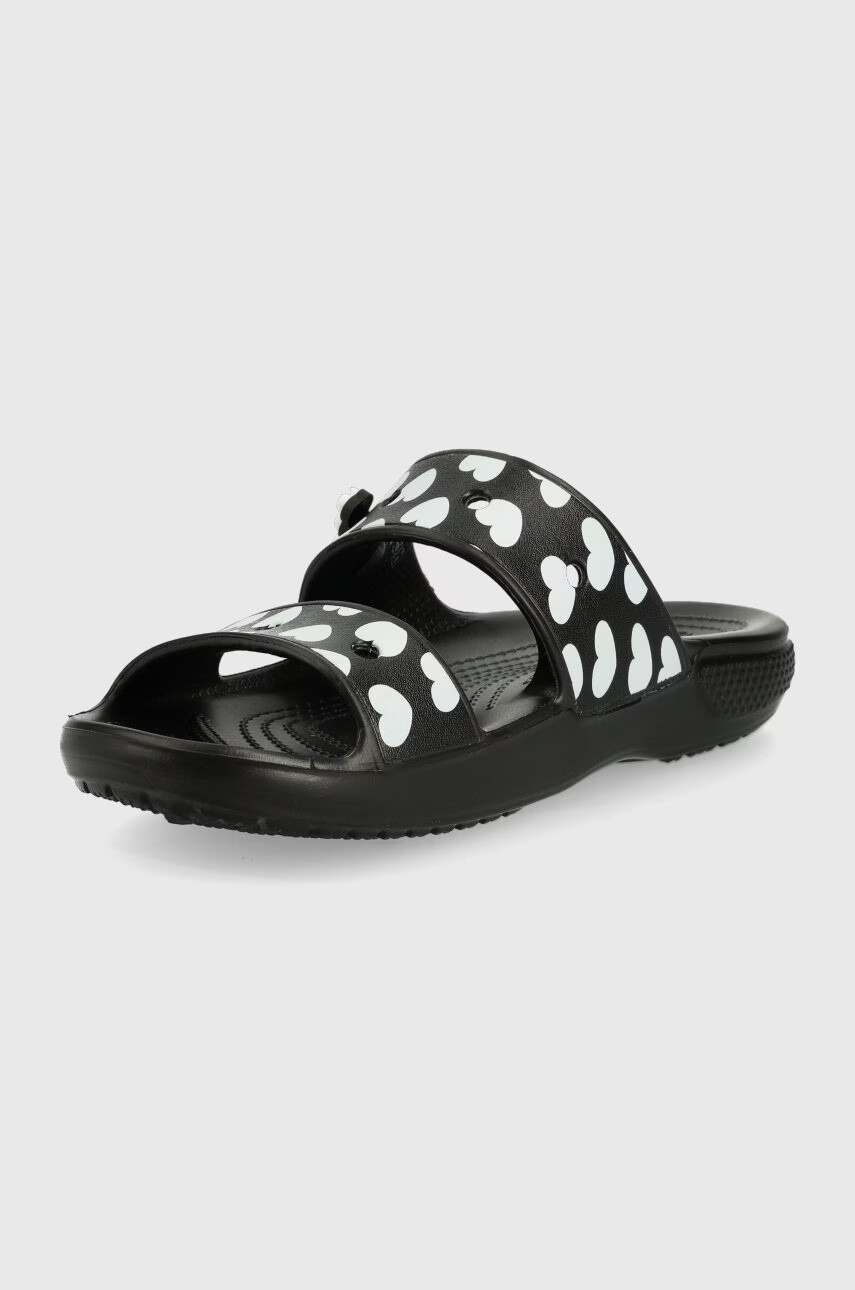 Crocs Чехли в черно - Pepit.bg