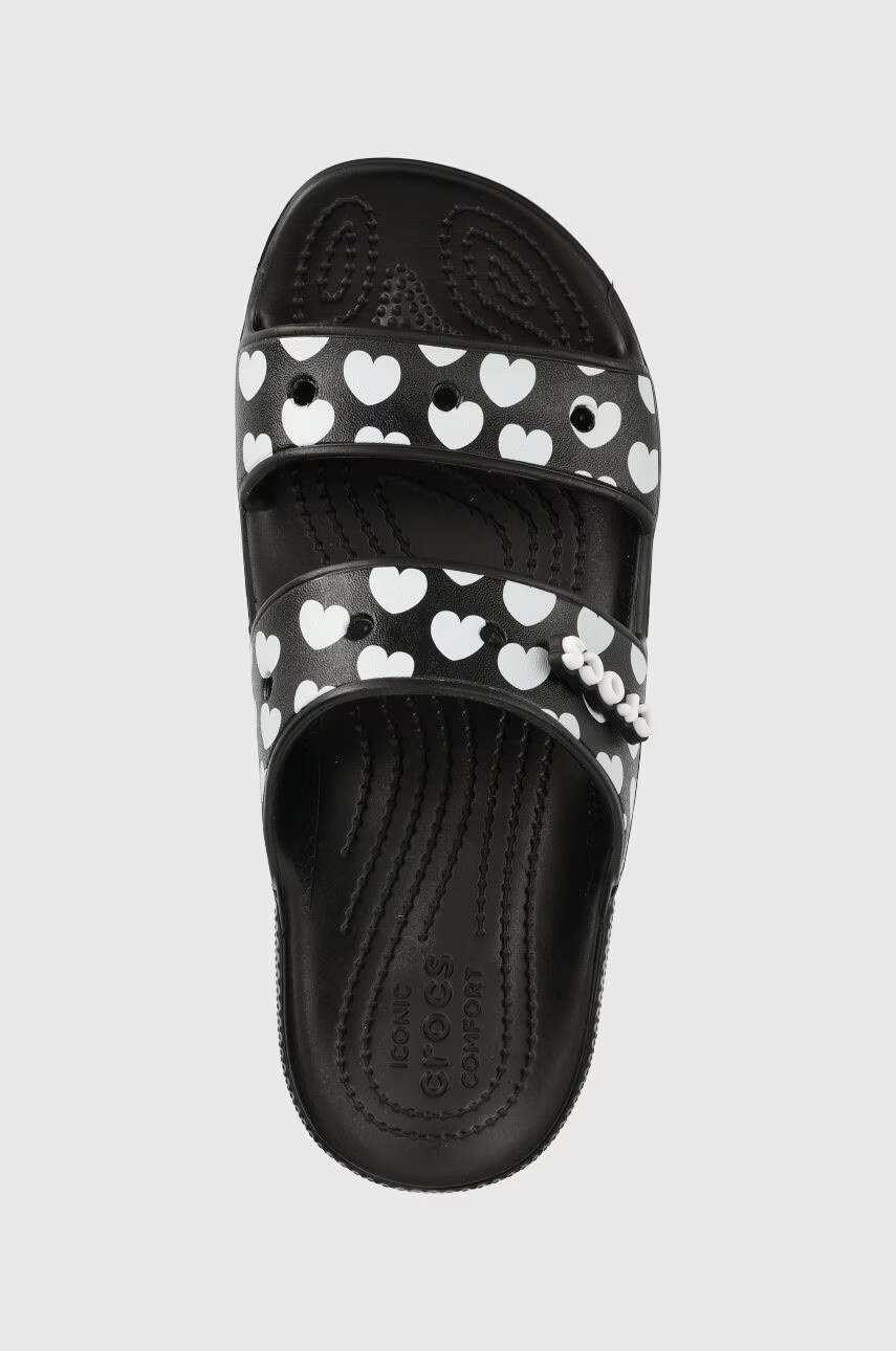 Crocs Чехли в черно - Pepit.bg