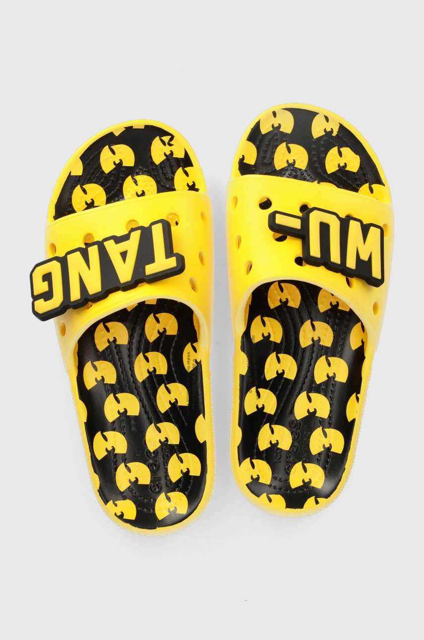 Crocs Чехли в жълто - Pepit.bg