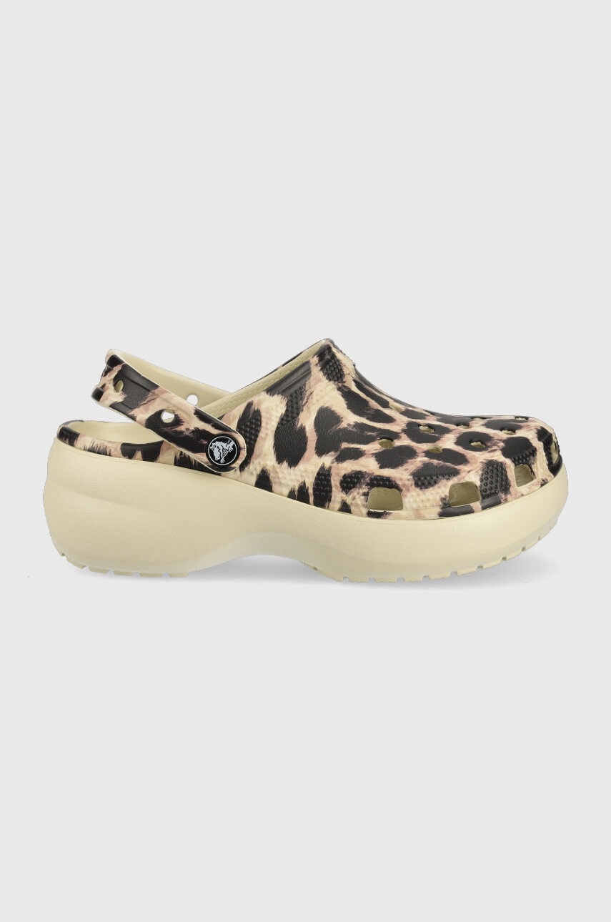 Crocs Чехли Classic Platform Animal Remix Clog - Pepit.bg