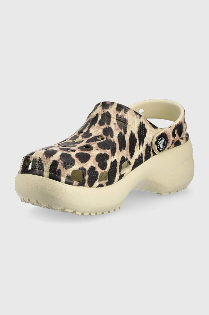 Crocs Чехли Classic Platform Animal Remix Clog - Pepit.bg