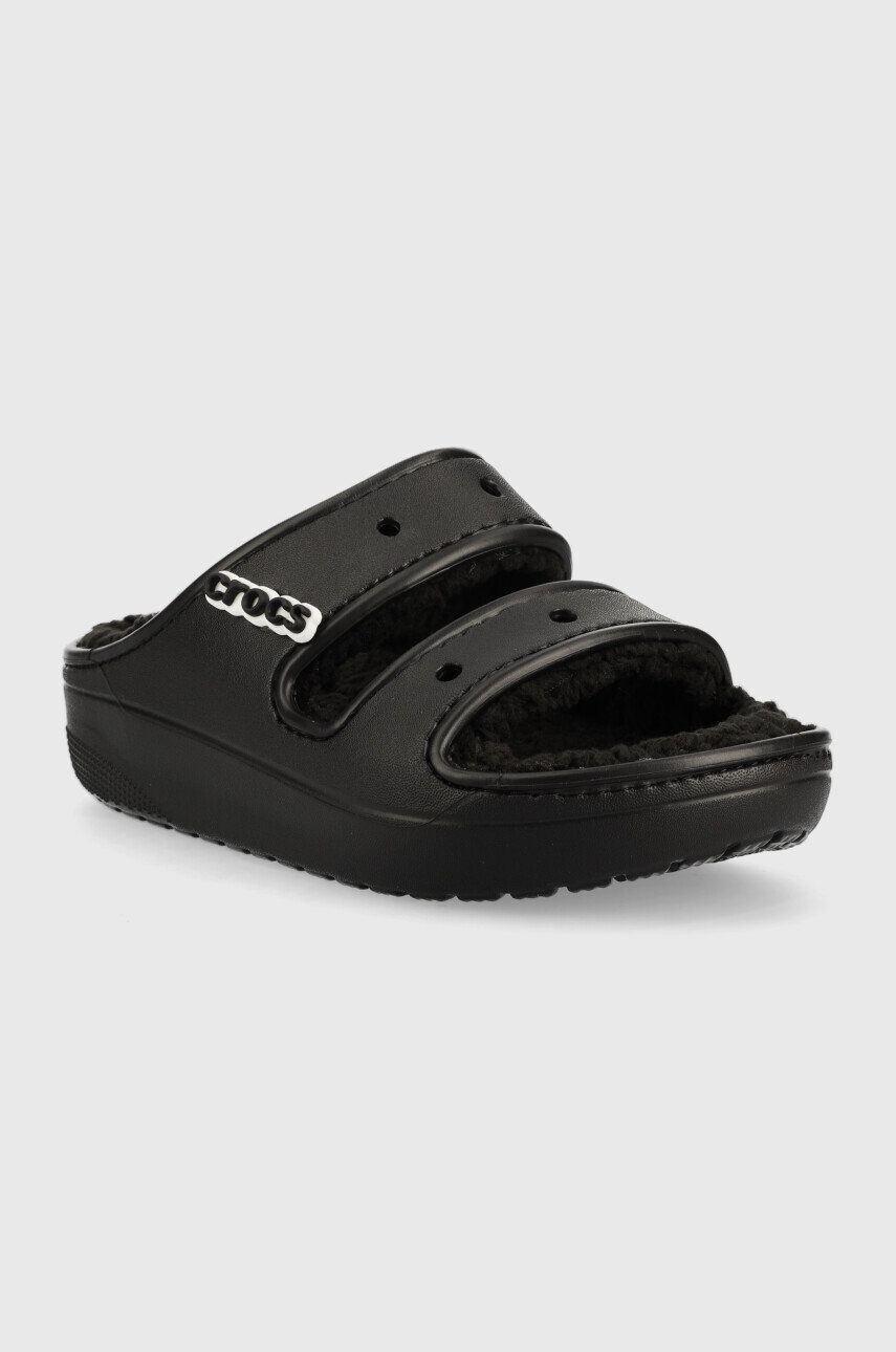 Crocs Чехли Classic Cozzzy Sandal в черно 207446 - Pepit.bg