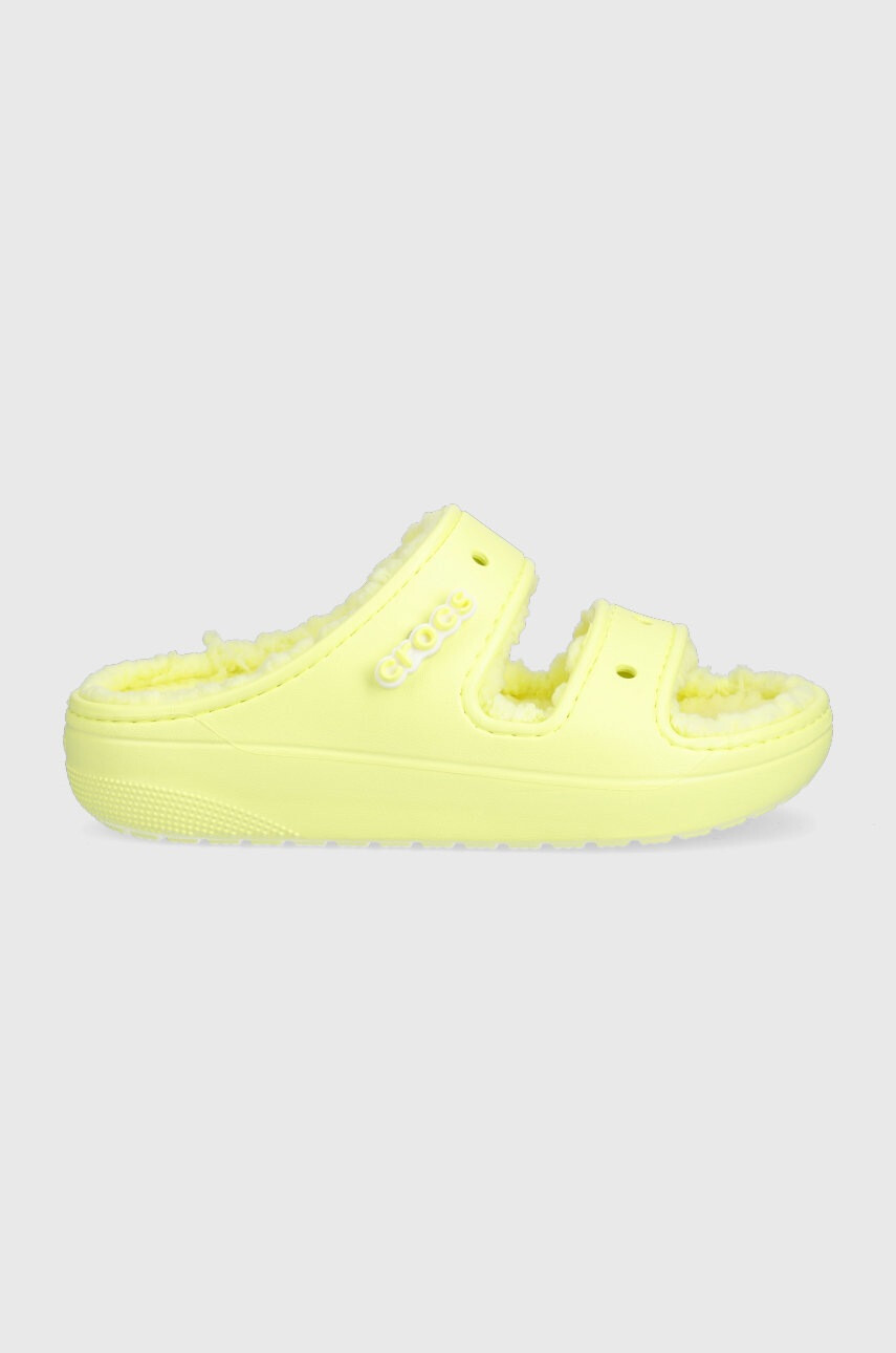 Crocs Чехли Classic Cozzzy Sandal в жълто 207446 - Pepit.bg