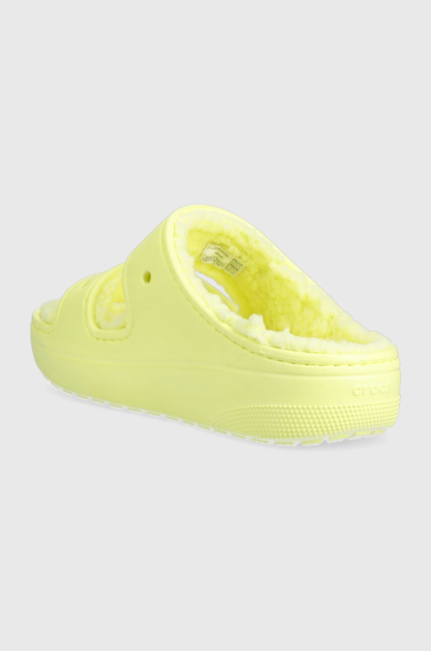 Crocs Чехли Classic Cozzzy Sandal в жълто 207446 - Pepit.bg