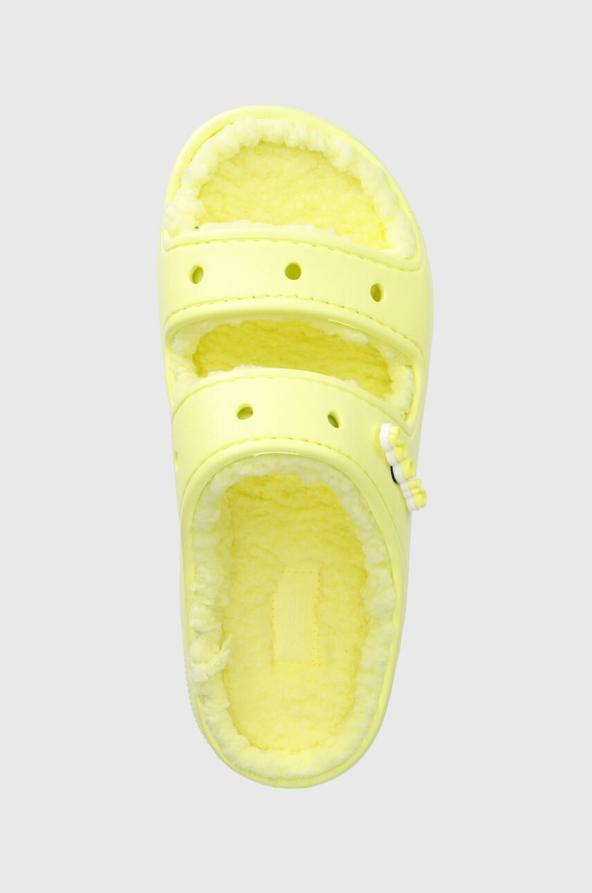 Crocs Чехли Classic Cozzzy Sandal в жълто 207446 - Pepit.bg