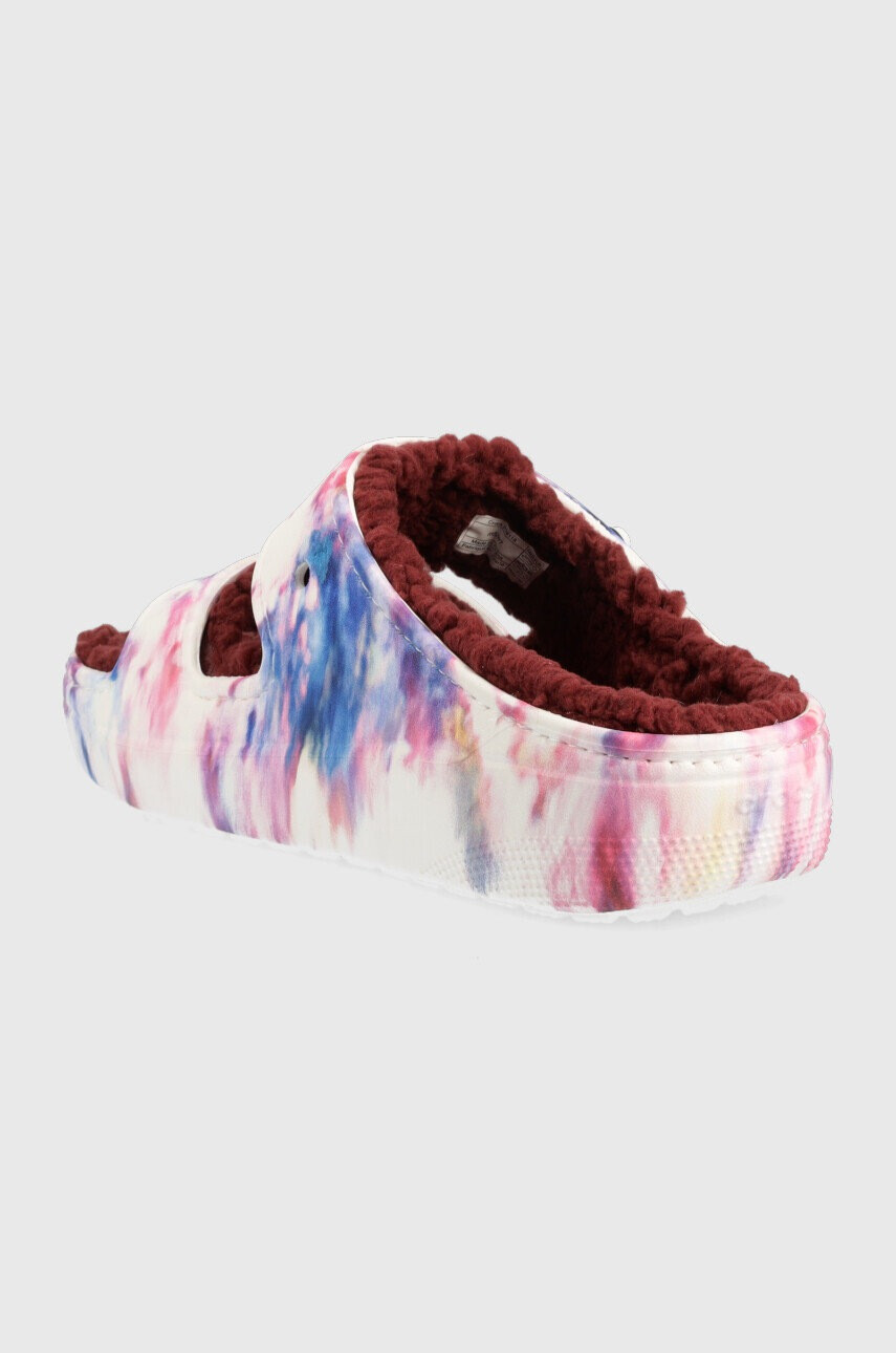 Crocs Чехли Classic Cozzzy Tie Dye Sandal 208118 - Pepit.bg