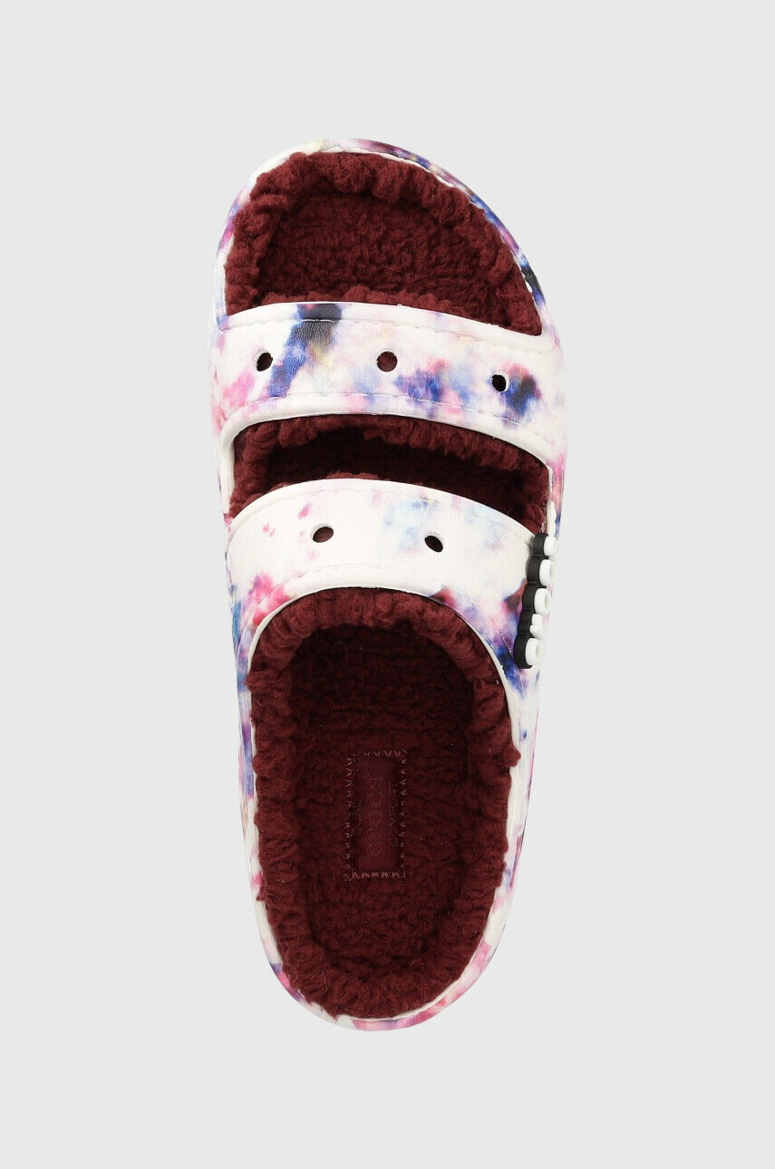 Crocs Чехли Classic Cozzzy Tie Dye Sandal 208118 - Pepit.bg