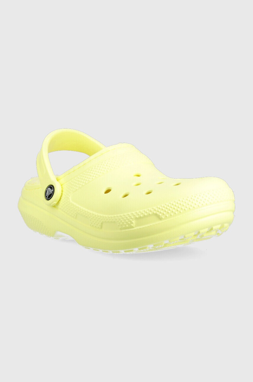 Crocs Чехли Classic Lined Clog Classic Lined Clog в жълто 203591 - Pepit.bg