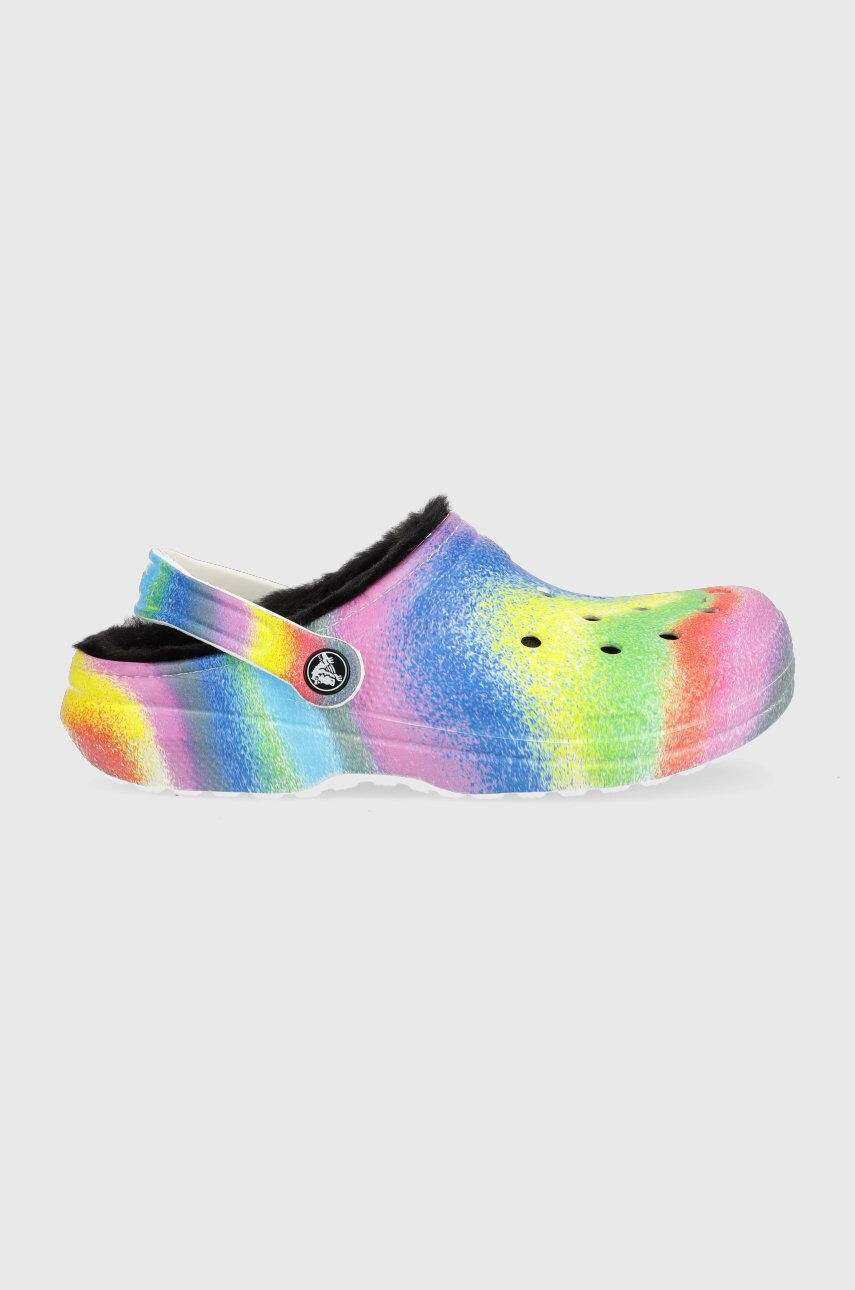 Crocs Чехли Classic Lined Spray Dye Clog Classic Lined Spray Dye Clog 208045 - Pepit.bg