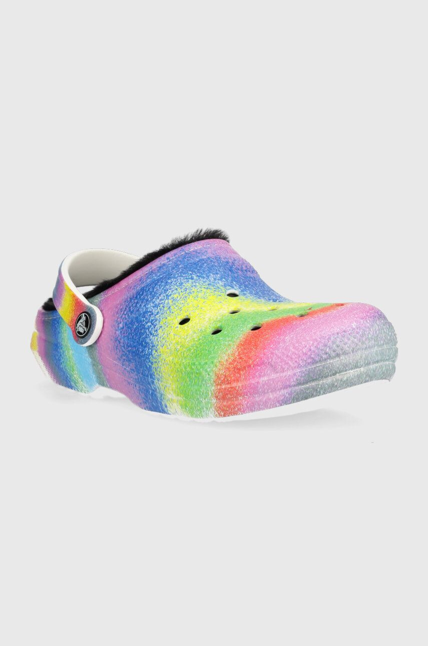 Crocs Чехли Classic Lined Spray Dye Clog Classic Lined Spray Dye Clog 208045 - Pepit.bg