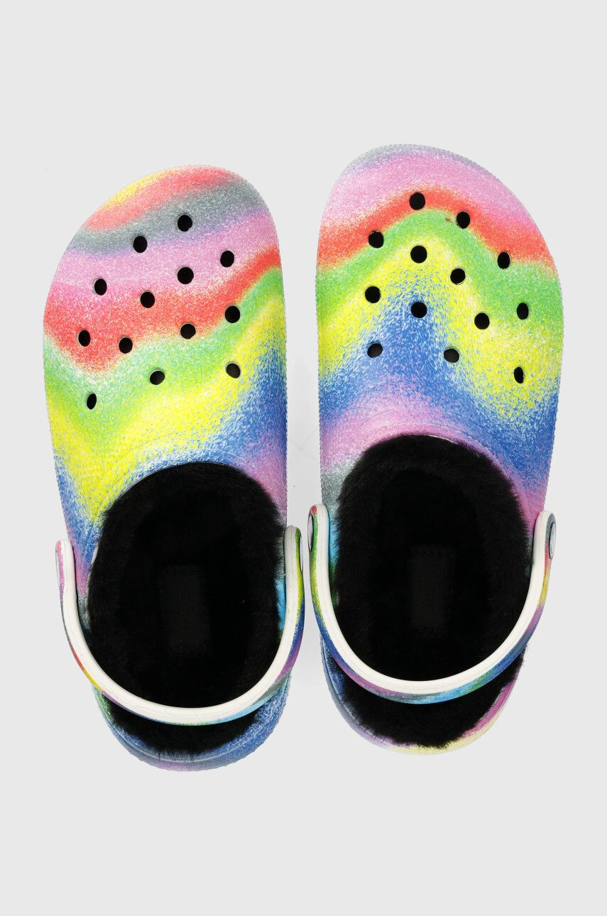 Crocs Чехли Classic Lined Spray Dye Clog Classic Lined Spray Dye Clog 208045 - Pepit.bg