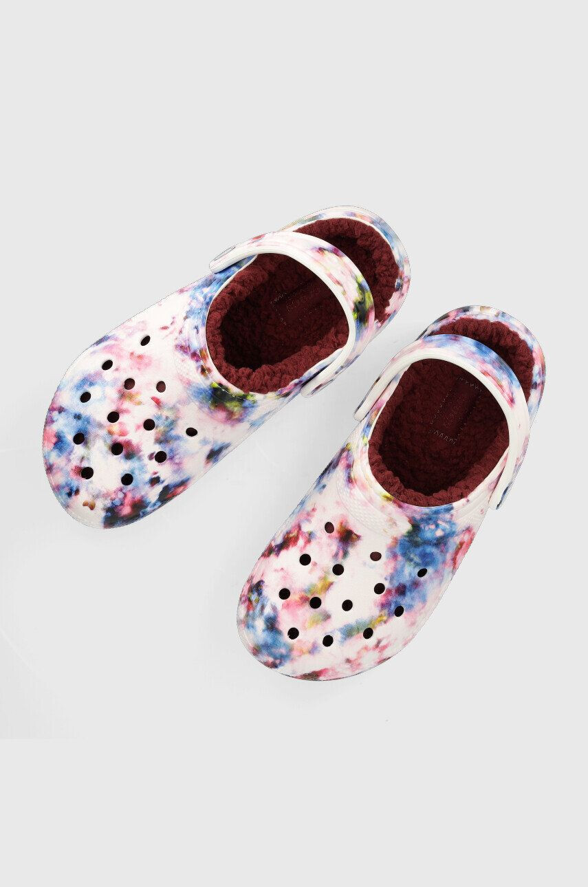 Crocs Чехли Classic Lined Tie Dye Clog - Pepit.bg