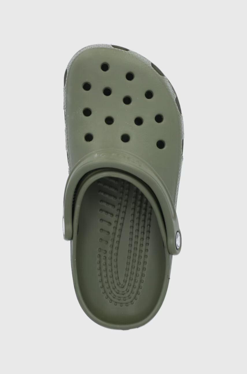 Crocs Чехли Classic дамски в зелено 10001 - Pepit.bg