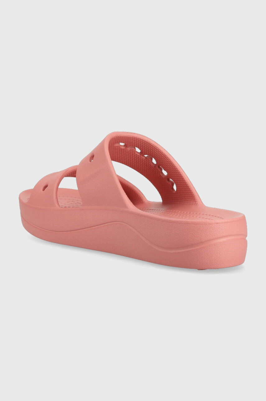 Crocs Чехли Baya Platform Sandal в розово 208188 - Pepit.bg