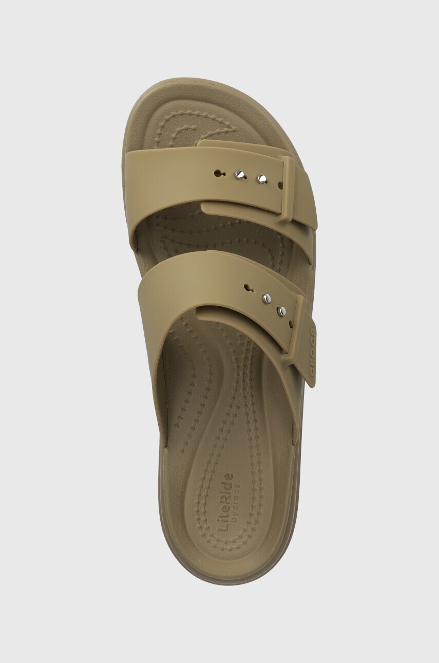 Crocs Чехли Brooklyn Low Wedge Sandal - Pepit.bg