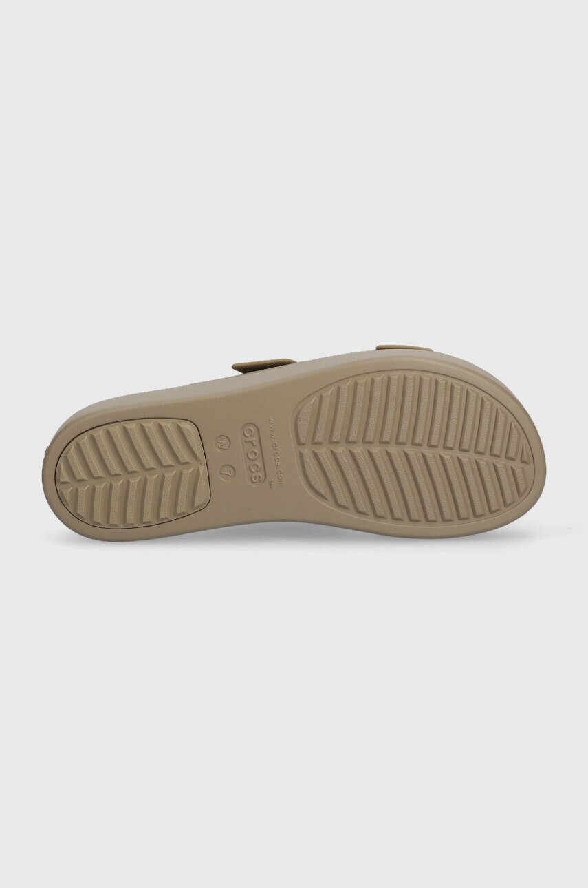Crocs Чехли Brooklyn Low Wedge Sandal - Pepit.bg