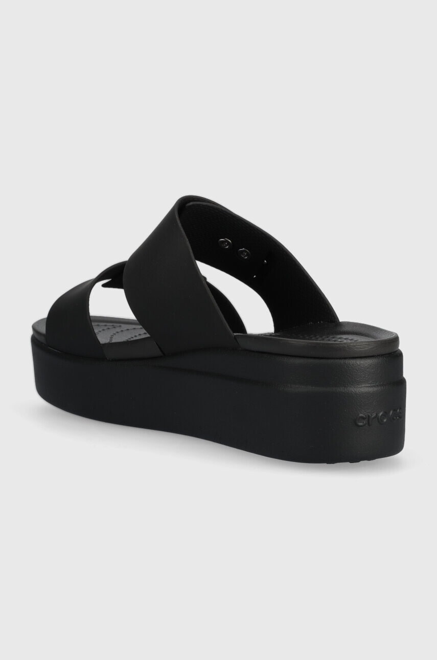 Crocs Чехли Brooklyn Low Wedge Sandal - Pepit.bg