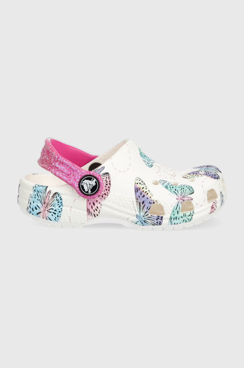 Crocs Чехли BUTTERFLY CLOG в бяло - Pepit.bg