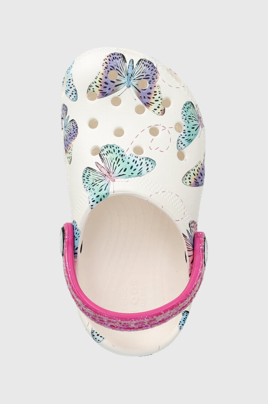 Crocs Чехли BUTTERFLY CLOG в бяло - Pepit.bg