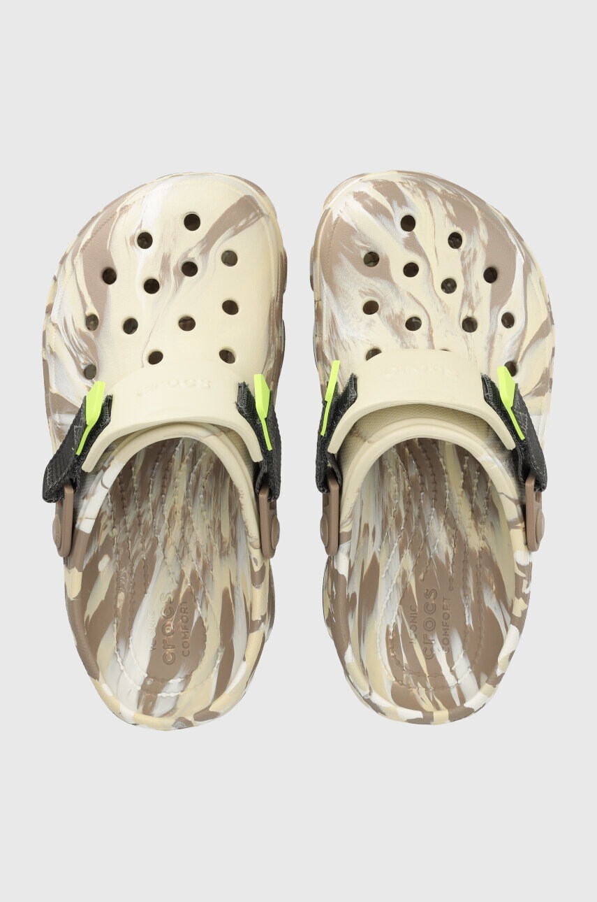 Crocs Чехли Classic All Terain Marbled Clog в бежово 207887 - Pepit.bg