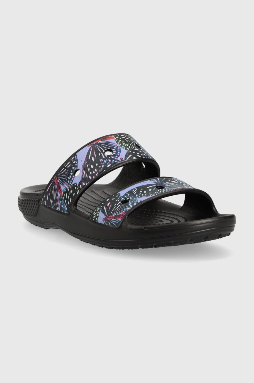 Crocs Чехли Classic Butterfly Sandal в черно 208246 - Pepit.bg