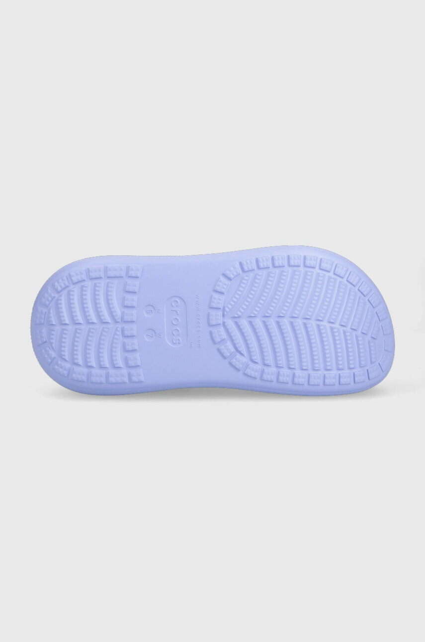 Crocs Чехли Classic Crush Clog в тюркоазено с платформа 207521 - Pepit.bg