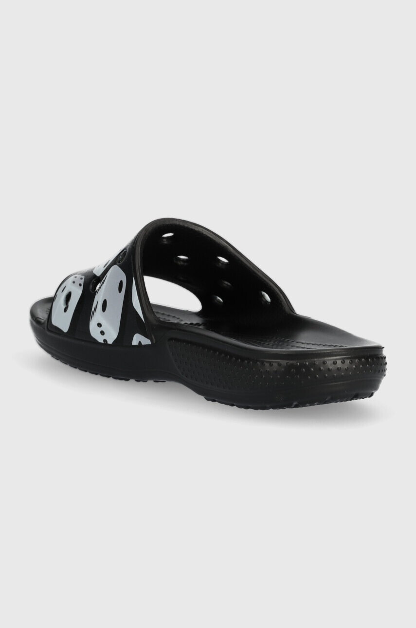 Crocs Чехли Classic Dice Print Slide в черно 208769 - Pepit.bg