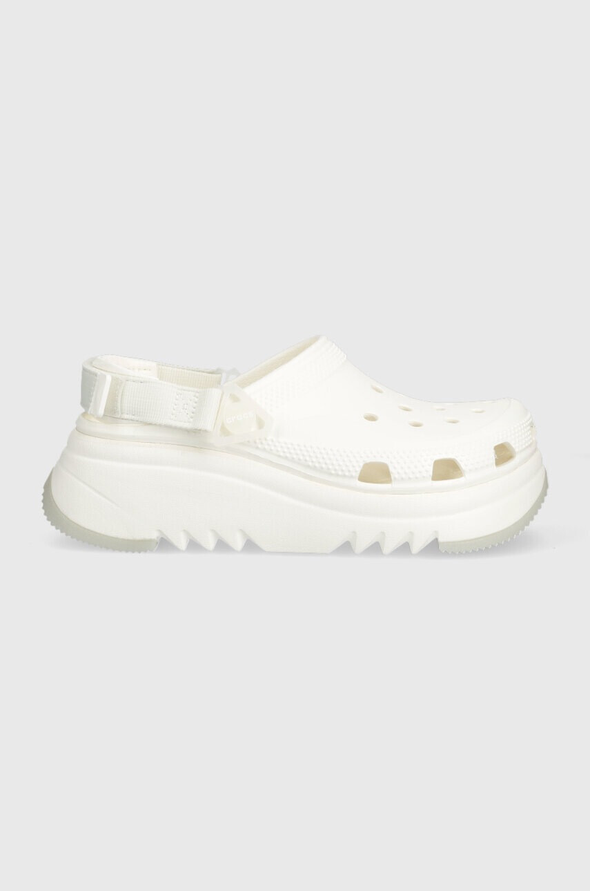 Crocs Чехли Classic Hiker Xscape Clog в бяло с платформа 208365 - Pepit.bg