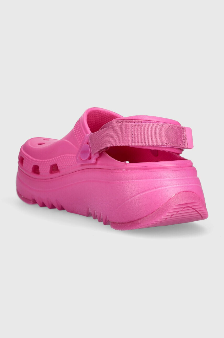 Crocs Чехли Classic Hiker Xscape Clog в розово с платформа 208365 - Pepit.bg