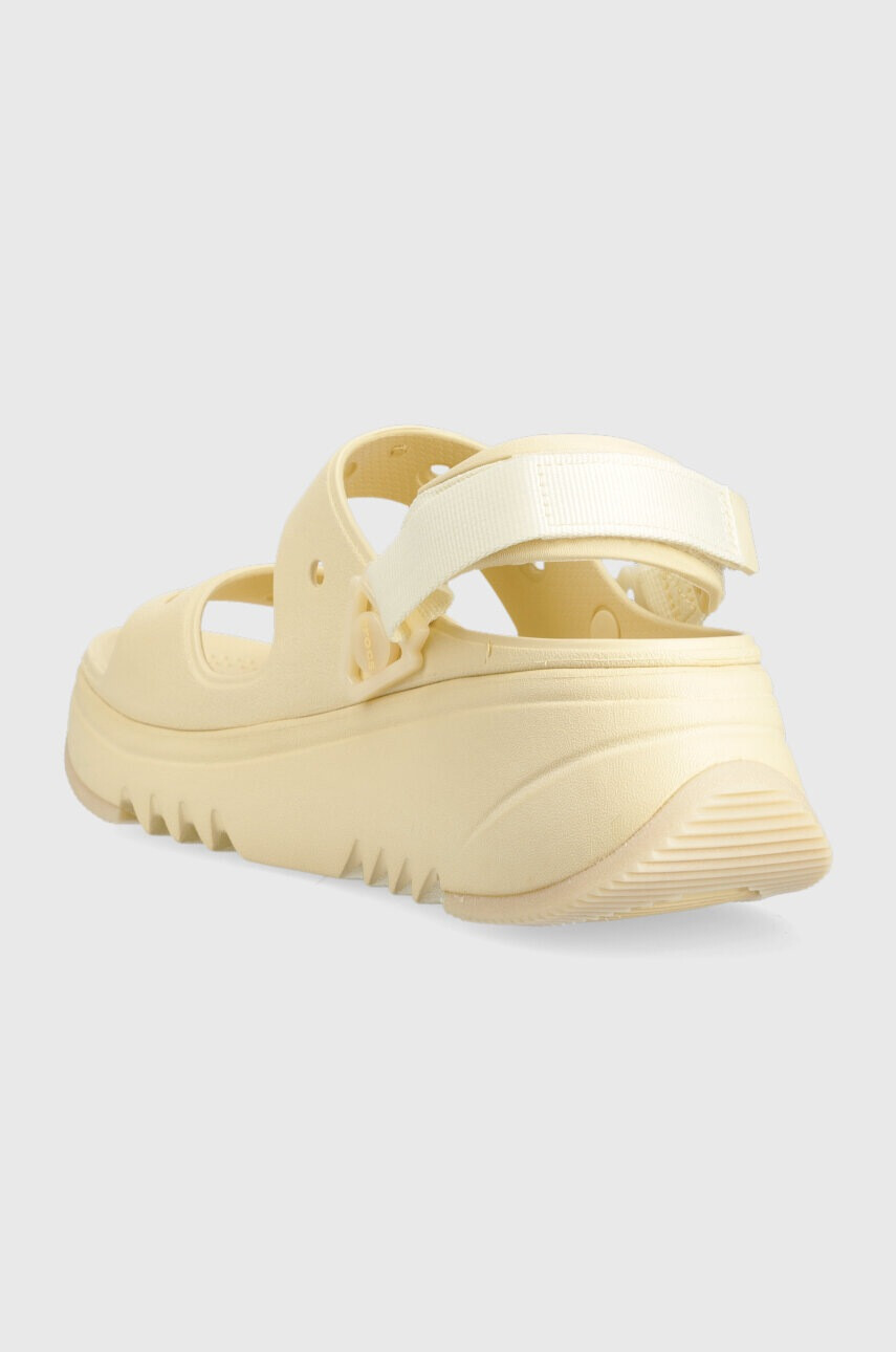 Crocs Чехли Classic Hiker Xscape Sandal в бежово с платформа 208181 - Pepit.bg
