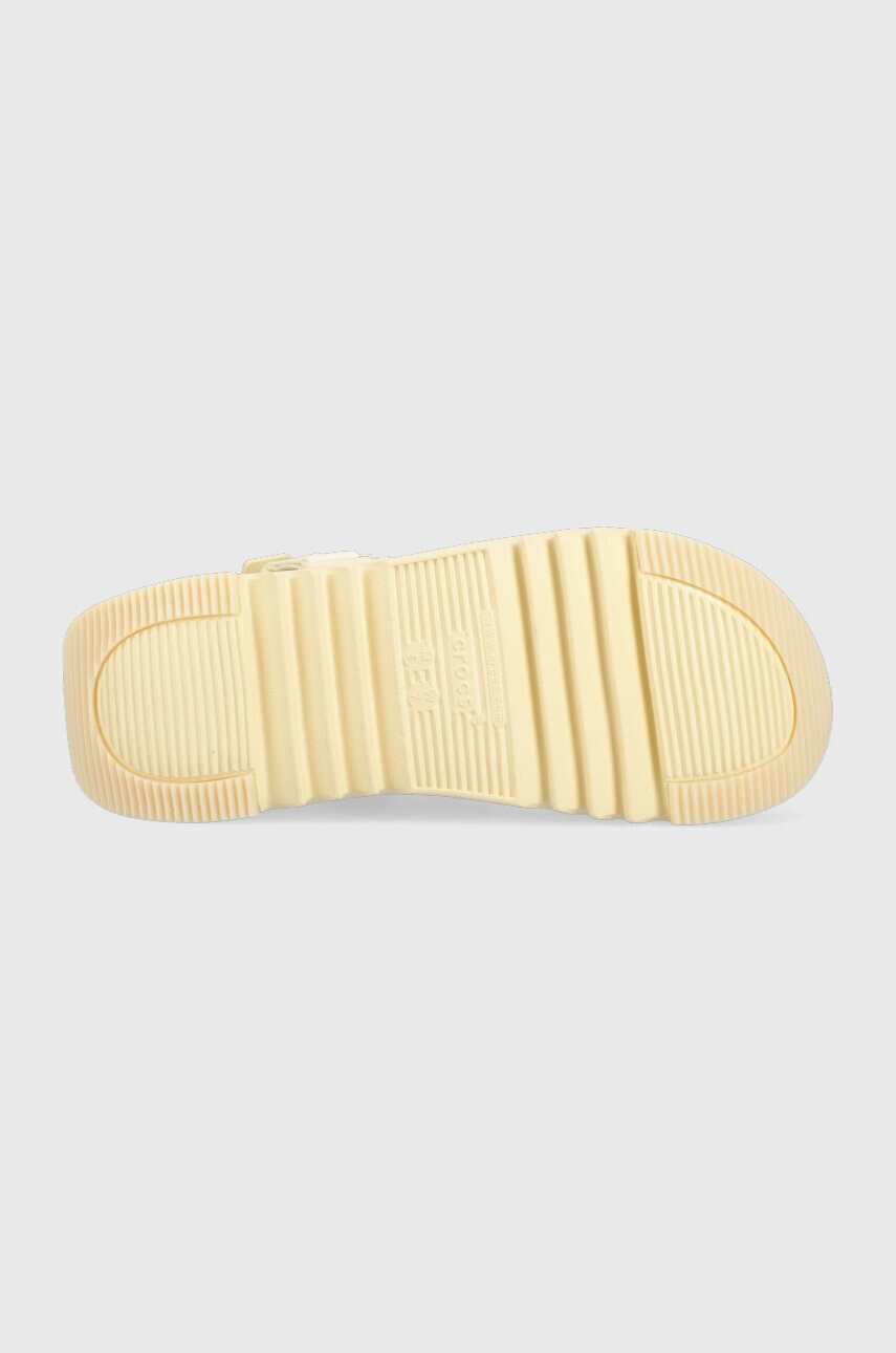Crocs Чехли Classic Hiker Xscape Sandal в бежово с платформа 208181 - Pepit.bg