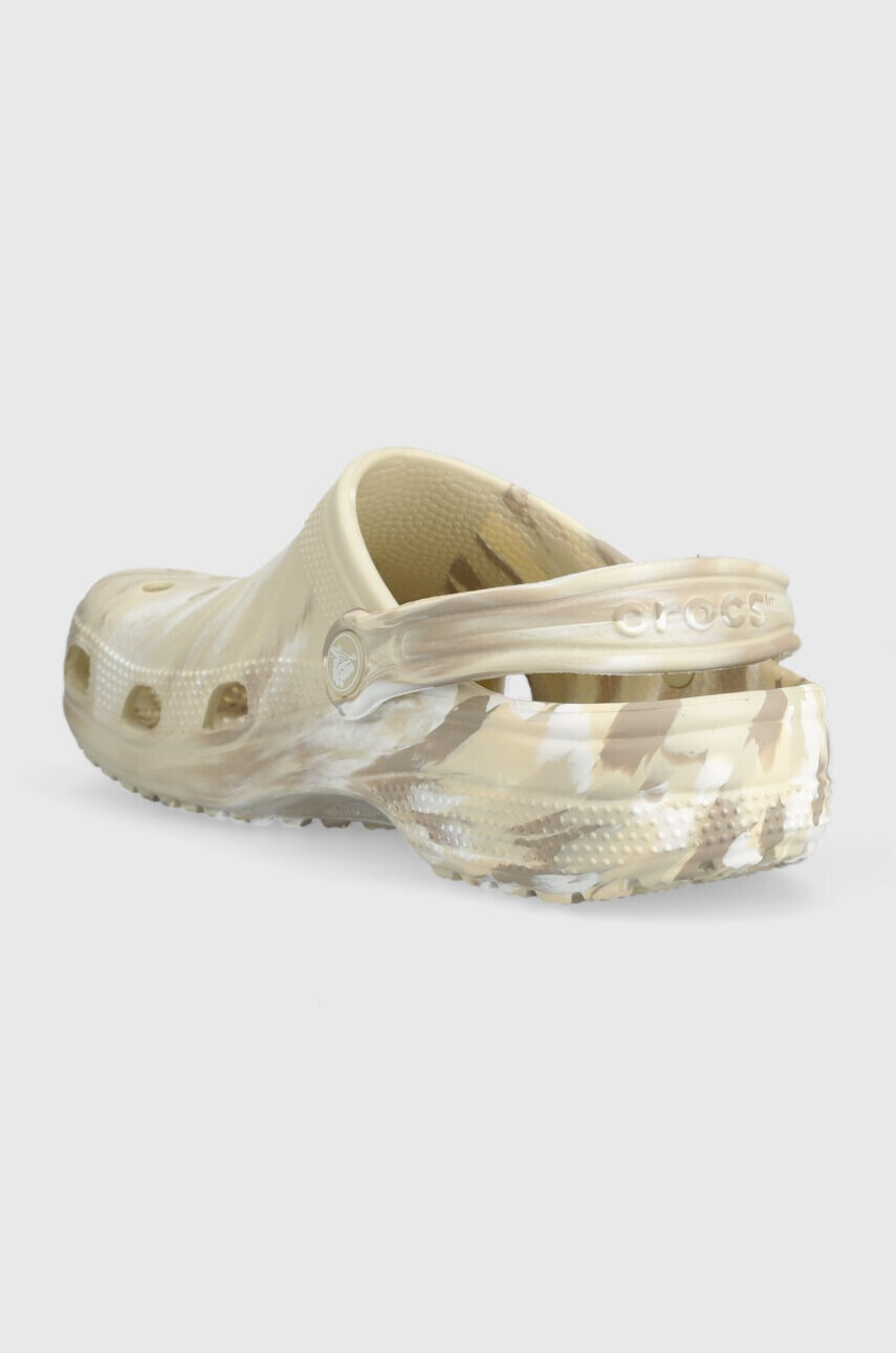 Crocs Чехли Classic Marbled Clog в бежово 206867 - Pepit.bg