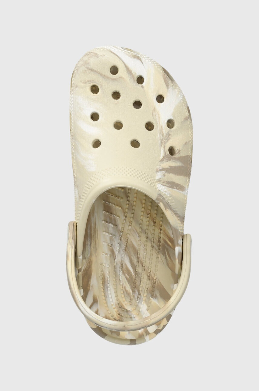 Crocs Чехли Classic Marbled Clog в бежово 206867 - Pepit.bg