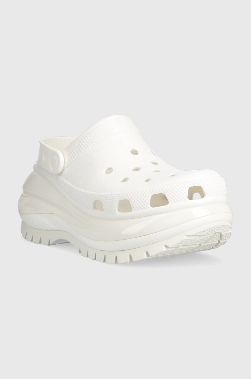 Crocs Чехли Classic Mega Crush Clog в черно с платформа 207988 - Pepit.bg